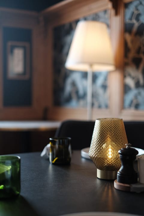 Lunch and dinner served, local cuisine