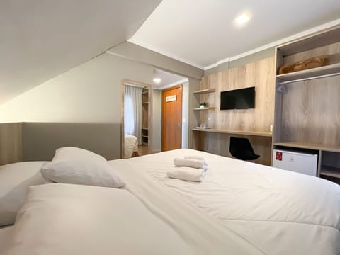 Deluxe Double or Twin Room | Minibar, desk, blackout drapes, soundproofing