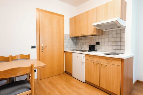 Apartment, Ground Floor | Private kitchen | Microwave, stovetop, highchair, cookware/dishes/utensils