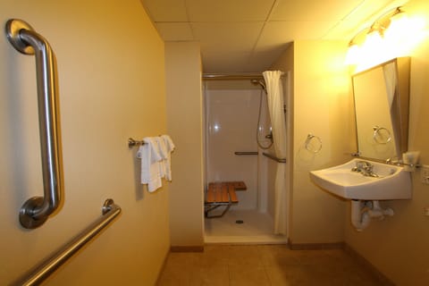 Double Room, Accessible, Refrigerator & Microwave | In-room safe, desk, blackout drapes, iron/ironing board