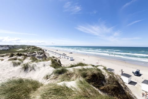 Beach nearby, white sand