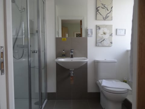 Superior Double or Twin Room, Ensuite, Sea View (Up with the Gulls) | Bathroom