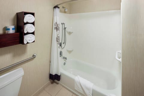 Suite, 1 Bedroom, Non Smoking | Bathroom | Separate tub and shower, designer toiletries, hair dryer, towels