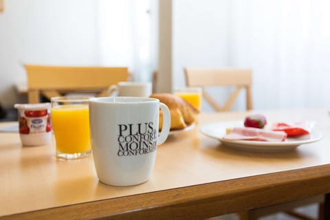 Daily buffet breakfast (EUR 9.50 per person)