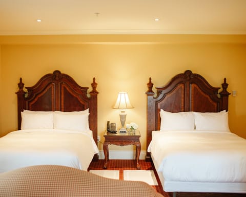 Premier Room, 2 Queen Beds | Frette Italian sheets, premium bedding, pillowtop beds, in-room safe