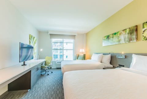 2 Queen Beds, Pool View | In-room safe, blackout drapes, iron/ironing board