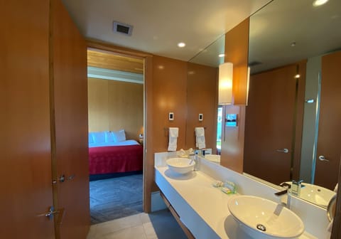 West Wing, Partial Lakeview Suite | Bathroom | Free toiletries, hair dryer, towels, toilet paper