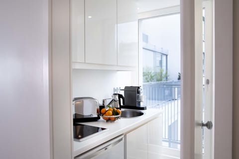 Marquis de Sers Apartment | Private kitchenette | Fridge, microwave, espresso maker, coffee/tea maker