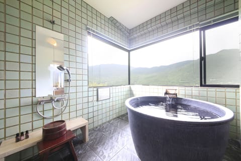 Japanese-Style Room (Private Bathroom with Mountain View ) | Down comforters, in-room safe, individually decorated