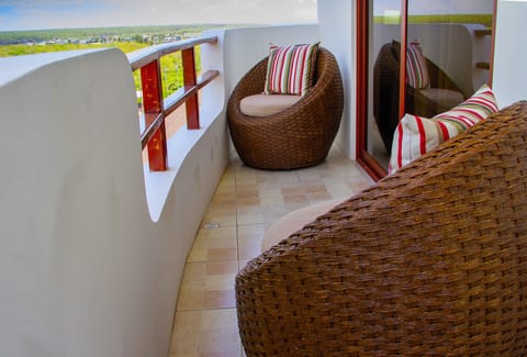 Family Room, 2 Double Beds | Balcony