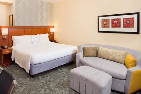 Room, 1 King Bed with Sofa bed | Premium bedding, in-room safe, desk, blackout drapes