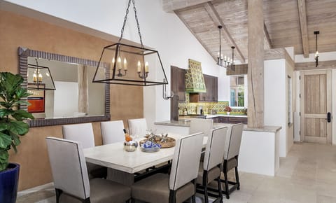 Villa | Shared kitchen | Fridge, espresso maker