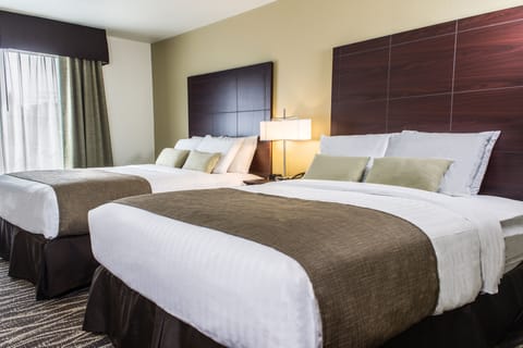 Room, 2 Queen Beds, Non Smoking | Premium bedding, down comforters, pillowtop beds, in-room safe
