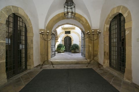 Interior entrance