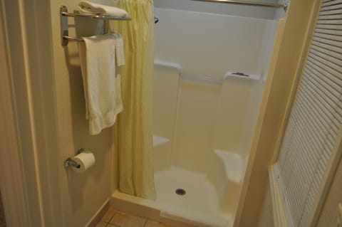 Room, 1 Queen Bed, Non Smoking | Bathroom shower