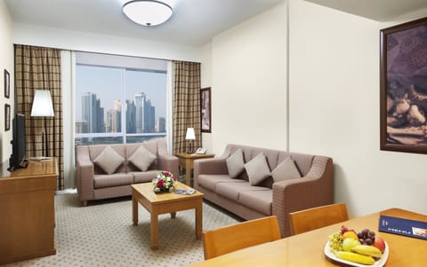 Executive Suite, 3 Bedrooms, Kitchen (1 King, 1 Queen) | In-room safe, desk, laptop workspace, blackout drapes