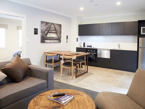 Two Bedroom Suite | Private kitchen | Fridge, microwave, dishwasher, espresso maker