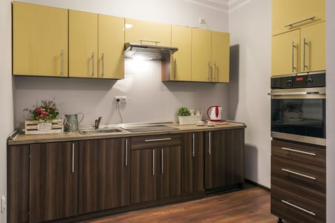 Apartment, 2 Bedrooms, Terrace (26 Liparli) | Private kitchenette | Fridge, stovetop, coffee/tea maker, electric kettle