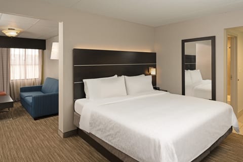 Suite, 1 King Bed, Non Smoking | In-room safe, individually furnished, desk, blackout drapes