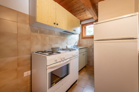 Apartment, 1 Bedroom (BILO CARAIBI 2) | Private kitchenette | Full-size fridge, stovetop, cookware/dishes/utensils