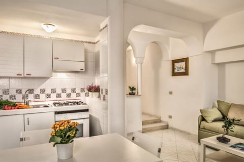 Classic Apartment, 1 Bedroom, Terrace, Sea View | Private kitchen | Fridge, espresso maker, coffee/tea maker, electric kettle