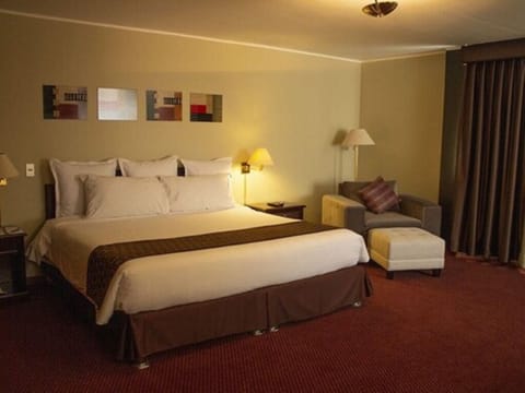 Deluxe Suite, 1 Queen Bed | Premium bedding, iron/ironing board, free WiFi