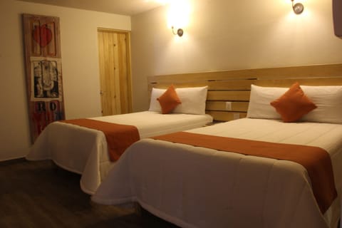 Standard Double Room, 2 Double Beds | Premium bedding, in-room safe, desk, free WiFi