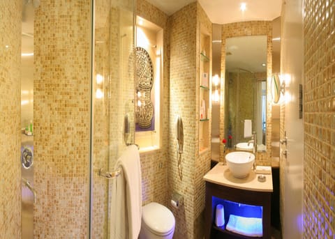 Premium Room - Double Bed | Bathroom | Bathtub, free toiletries, hair dryer, bathrobes