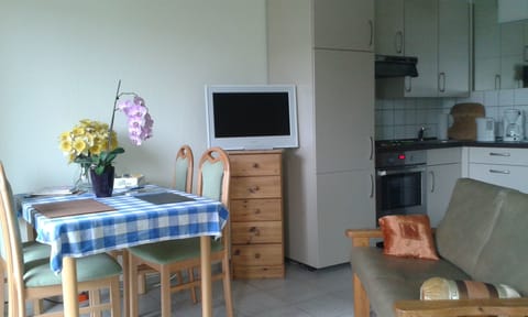 Classic Studio, 1 Bedroom, Kitchen, Garden View (Studio mit Küche & Badmitbenutzung) | In-room dining