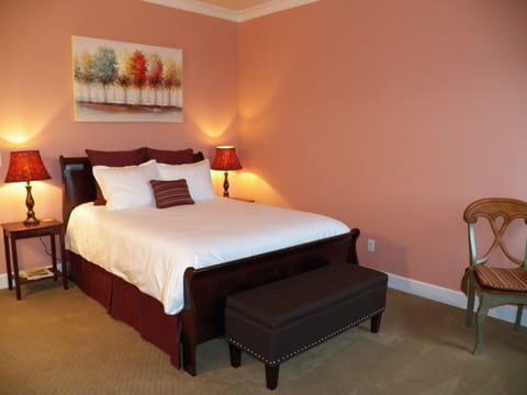 Romantic Double Room, 1 Queen Bed, Fireplace, Vineyard View | View from room