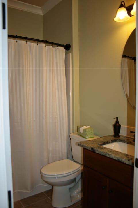 Romantic Suite, 1 King Bed, Fireplace, Vineyard View | Bathroom | Shower, free toiletries, hair dryer, towels