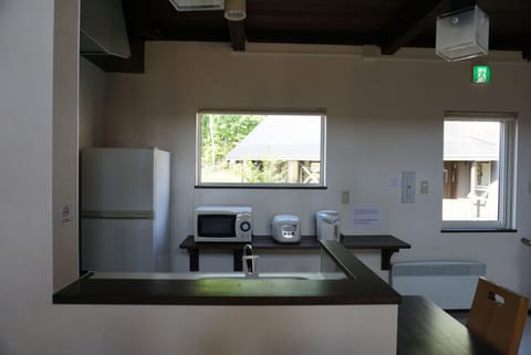 Apartment, 1 Bedroom (Double) | Private kitchenette | Fridge, microwave, stovetop, coffee/tea maker