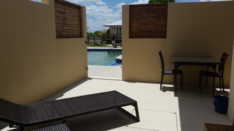 Luxury Apartment, 2 Bedrooms, Pool Access (Minimum Age 18 | Terrace/patio