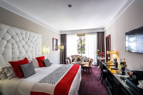 Deluxe Double Room | Egyptian cotton sheets, premium bedding, down comforters