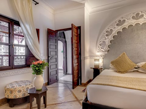 Riad Bab Firdaus Deluxe | Premium bedding, minibar, in-room safe, individually decorated