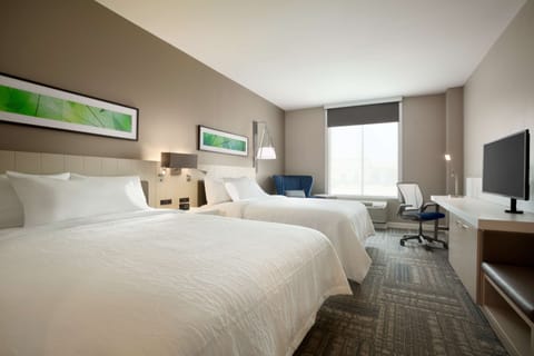 Room, 2 Queen Beds, Non Smoking (Drinks & Snacks) | Premium bedding, in-room safe, desk, blackout drapes