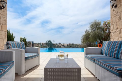 Superior Villa, 3 Bedrooms, Private Pool, Pool View | Terrace/patio