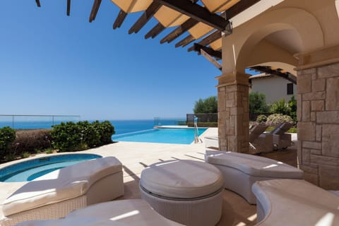 Exclusive Villa, 4 Bedrooms, Private Pool (Poseidon) | Premium bedding, in-room safe, individually decorated