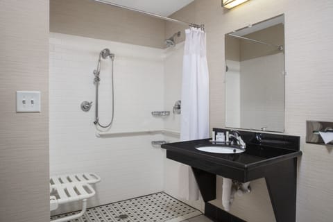 Room, 1 King Bed | Accessible bathroom