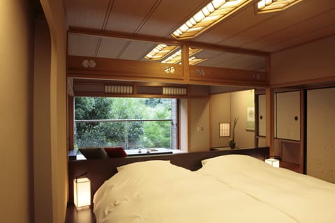 Japanese-style Room with River View FA4 | Minibar, in-room safe, desk, laptop workspace