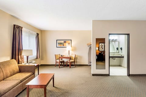 Suite, Multiple Beds, Accessible, Non Smoking | Pillowtop beds, in-room safe, individually furnished, desk