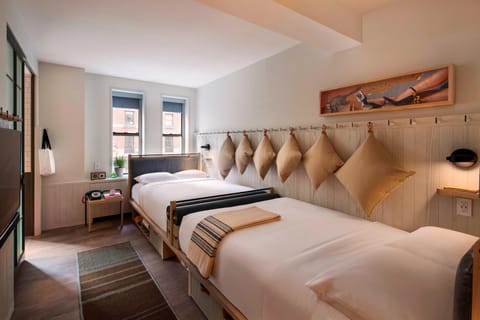 Room, 2 Double Beds | Egyptian cotton sheets, premium bedding, pillowtop beds, in-room safe