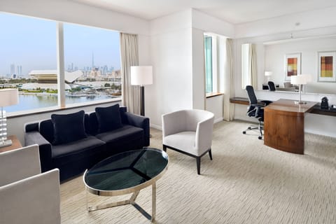 Suite, 1 Bedroom (Waterfront View) | Minibar, in-room safe, desk, soundproofing