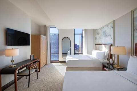 Superior Room, 2 Queen Beds | Premium bedding, minibar, in-room safe, desk