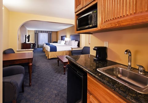 Suite, Multiple Beds | In-room safe, desk, laptop workspace, iron/ironing board