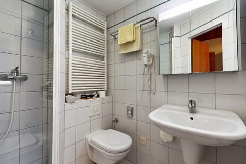 Single Room | Bathroom | Free toiletries, hair dryer, towels