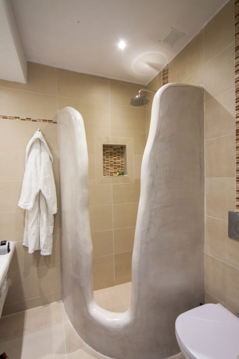 Superior Room | Bathroom | Jetted tub, rainfall showerhead, free toiletries, hair dryer