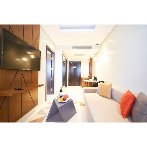 Sinulog Suite | Living area | LED TV