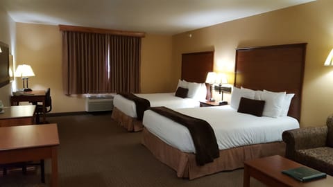 Standard Suite, Multiple Beds, Non Smoking | Premium bedding, pillowtop beds, in-room safe, desk