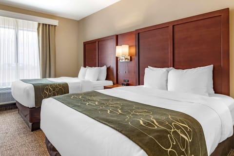 Suite, 2 Queen Beds, Non Smoking | Premium bedding, in-room safe, desk, laptop workspace